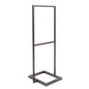 Econoco Linea 22''Wx28''H Floor Standing Sign Holder LNSH28